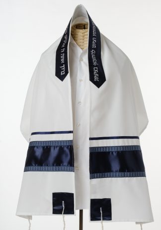 Jude - Men's Handmade Viscose Tallit-0