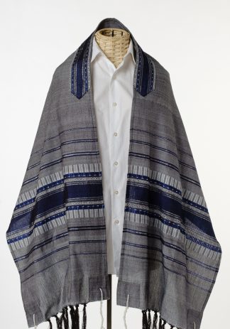 Bryson - Handmade Men's Woven Silk Tallit-0