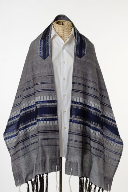 Bryson - Handmade Men's Woven Silk Tallit-0