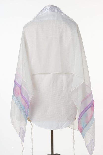 Kendall - Women's Handmade Sheer Organza Tallit-3331