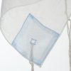 Hadley - Women's Handmade Sheer Organza Tallit-3299