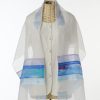 Hadley - Women's Handmade Sheer Organza Tallit-3300