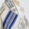 Zaden - Men's Traditional Wool Tallit, Large Size-3660