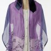 Gillian - Women's Handmade Sheer Silk Blend Tallit-0
