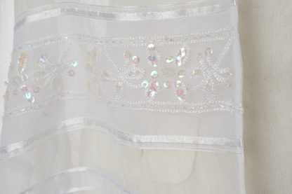 Ruth - Women's Handmade Sheer Organza Tallit-3269