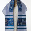 Noam - Women's Handmade Silk Tallit-3258