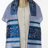 Noam - Women's Handmade Silk Tallit-0