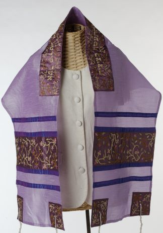 Evelyn - Women's Handmade Silk Tallit-0