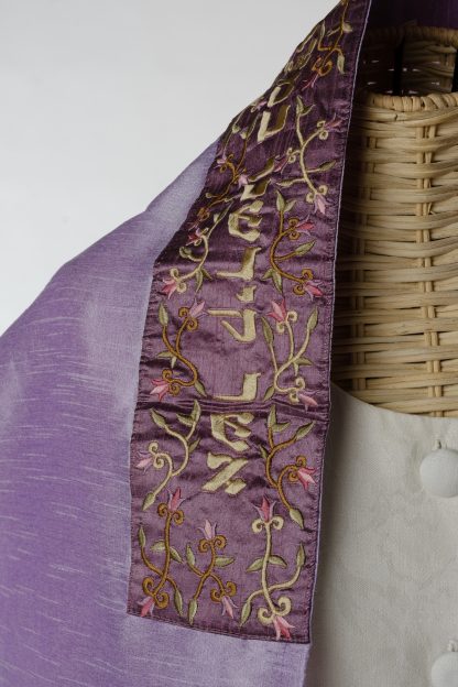 Evelyn - Women's Handmade Silk Tallit-3323