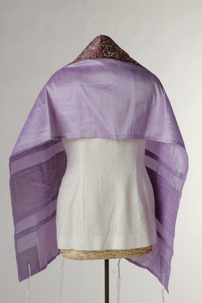 Evelyn - Women's Handmade Silk Tallit-3319