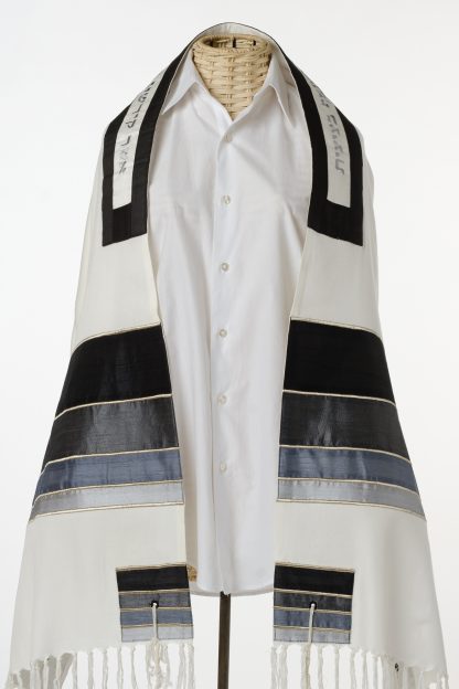 Ryan - Men's Handmade Viscose and Silk Tallit-0