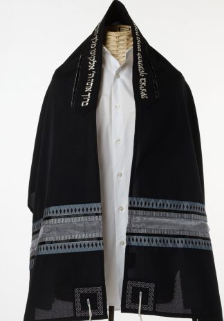 Sawyer - Men's Handmade Viscose Tallit-0