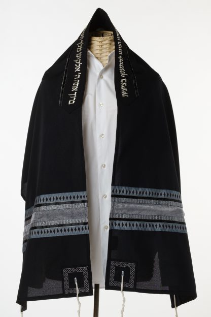 Sawyer - Men's Handmade Viscose Tallit-3590