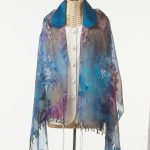 Summer - Handmade Women's Sheer Silk Tallit - Image 2