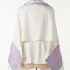Claire - Handmade Woman's Viscose and Silk Tallit - Image 2