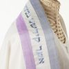 Claire - Handmade Woman's Viscose and Silk Tallit - Image 4
