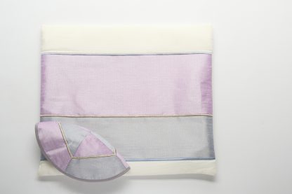 Claire - Handmade Woman's Viscose and Silk Tallit - Image 5
