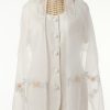 Leah - Handmade Woman's Organza Tallit - Image 2