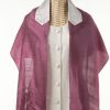 Jordan - Handmade Women's Silk Tallit - Image 5