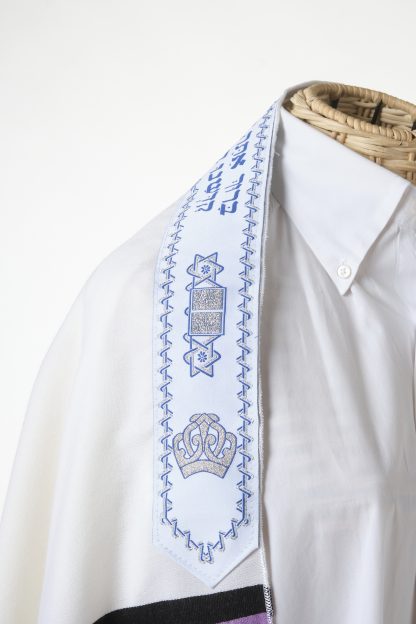 Declan - Men's Traditional Wool Tallit - Image 3
