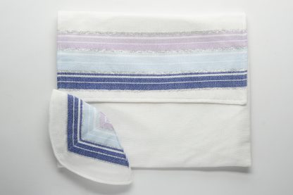 Oakley - Handmade Women's Woven Silk Tallit - Image 8