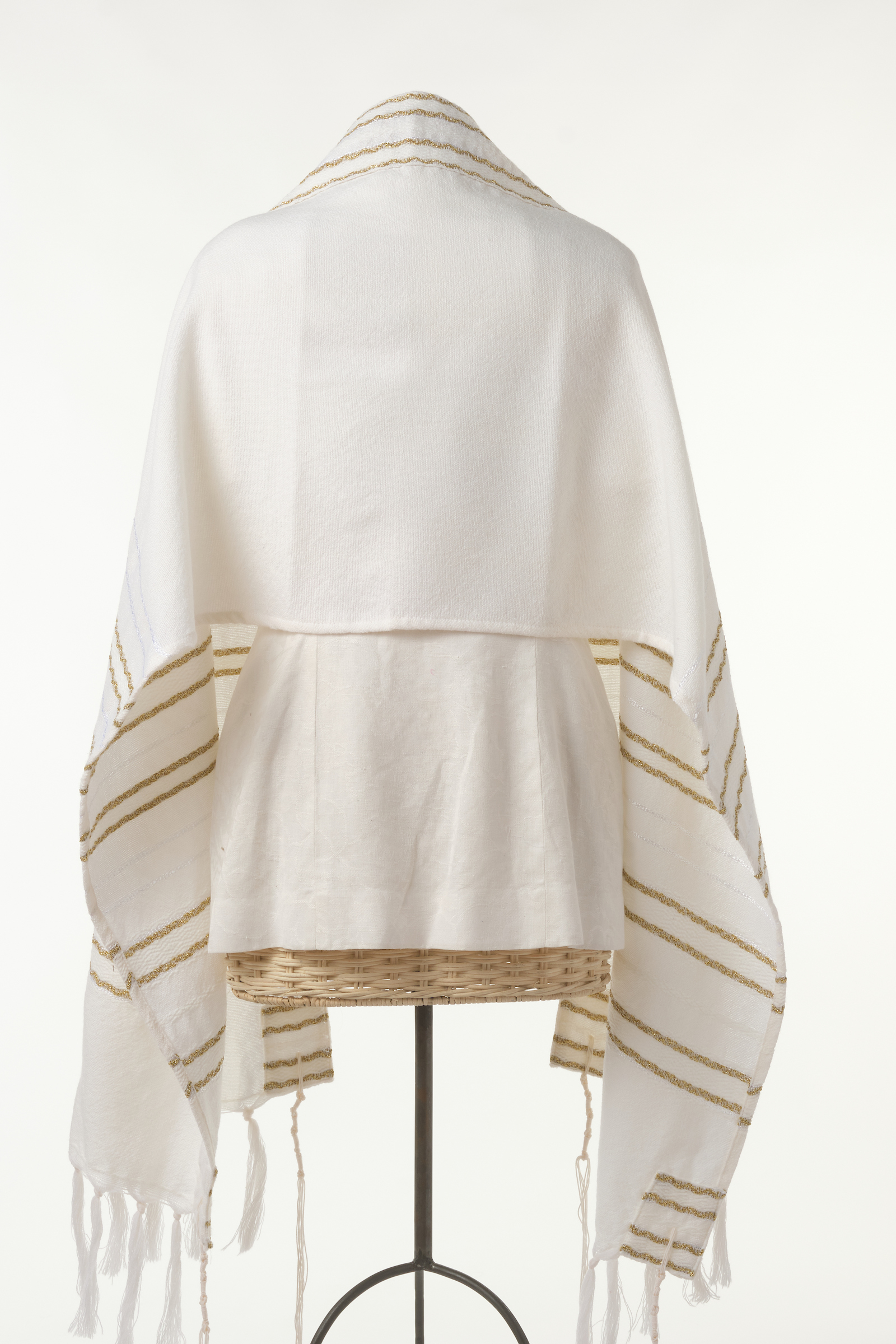 Bryan - Handmade Unisex Woven Wool Tallit - The Tallis Lady