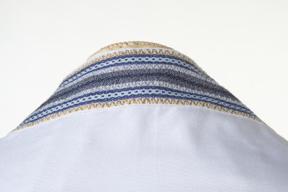 Emanuel - Handmade Men's Woven Silk Tallit - Image 3