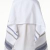 Emanuel - Handmade Men's Woven Silk Tallit - Image 2