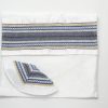 Emanuel - Handmade Men's Woven Silk Tallit - Image 4