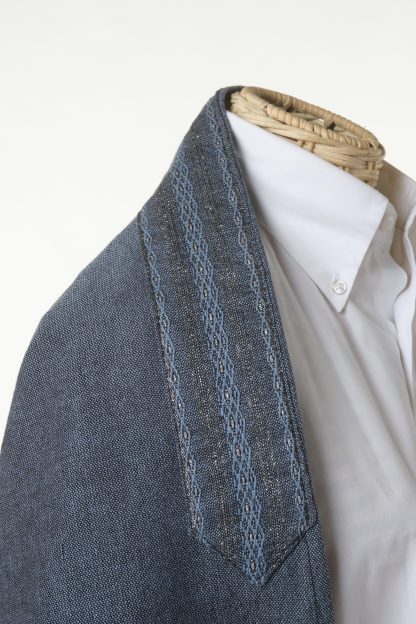 Brody - Handmade Men's Woven Cotton Tallit - Image 5