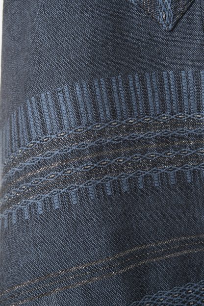 Brody - Handmade Men's Woven Cotton Tallit - Image 3
