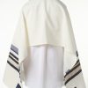 Benjamin - Handmade Men's Viscose Tallit - Image 9
