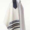 Benjamin - Handmade Men's Viscose Tallit - Image 8