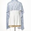 Reagan - Handmade Women's Blue Lace Tallit with Sequins - Image 4