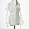 Sienna - Handmade Women's Sheer Organza Tallit - Image 3