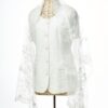 Lauren - Handmade Women's Sheer Organza Tallit - Image 9