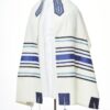 Banks - Handmade Men's Brushed Cotton Tallit - Image 2