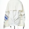Banks - Handmade Men's Brushed Cotton Tallit - Image 4