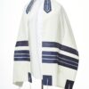 Josiah - Handmade Men's Brushed Cotton Tallit - Image 2