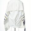 Archie - Handmade Men's Brushed Cotton Tallit - Image 4