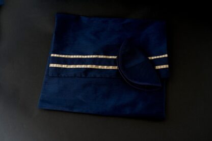 Archie - Handmade Men's Brushed Cotton Tallit - Image 8