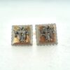 Chai Clips with Gold and Silver - Unisex Handmade Pewter Tallit Clips