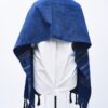 Maddox - Handmade Unisex Woven Cotton Tallit - Image 5
