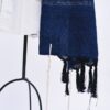 Maddox - Handmade Unisex Woven Cotton Tallit - Image 9