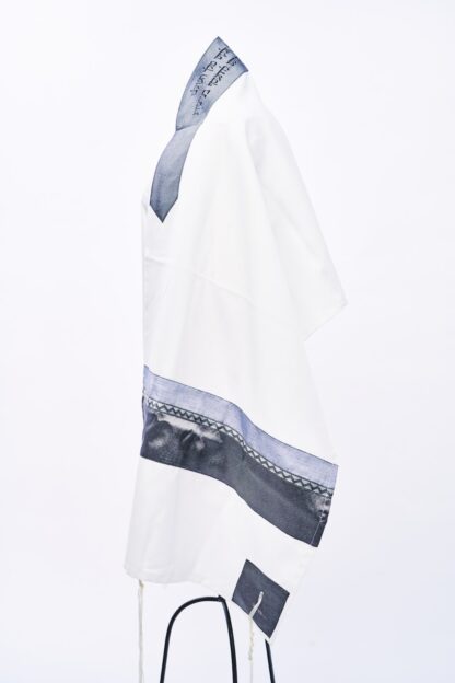 Sebastian - Handmade Men's Viscose Tallit - Image 7