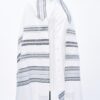 Finn - Handmade Unisex Woven Silk Tallit - Image 2