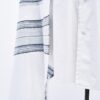 Finn - Handmade Unisex Woven Silk Tallit - Image 9