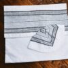 Finn - Handmade Unisex Woven Silk Tallit - Image 10