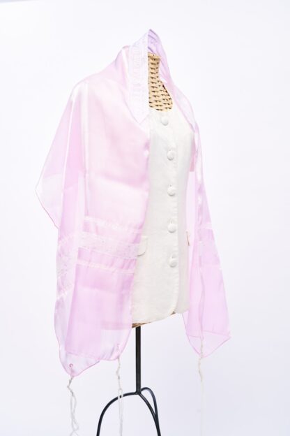 Bethany - Handmade Women's Sheer Organza Tallit - Image 2