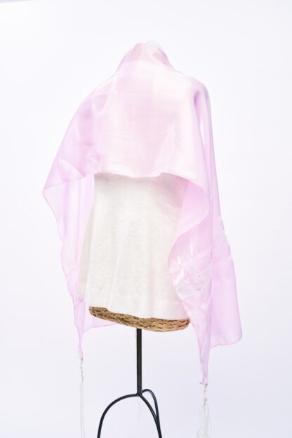 Bethany - Handmade Women's Sheer Organza Tallit - Image 4